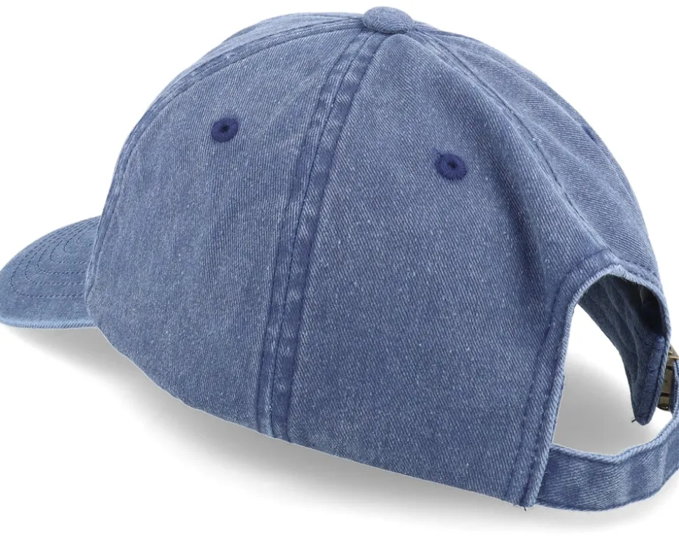 Vintage Washed Blue A-Frame Dad Cap - Beechfield