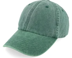 Vintage Washed Bottle Green Dad Cap - Beechfield