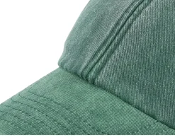 Vintage Washed Bottle Green Dad Cap - Beechfield