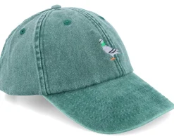 Vintage Washed Bottle Green Dad Cap - Iconic