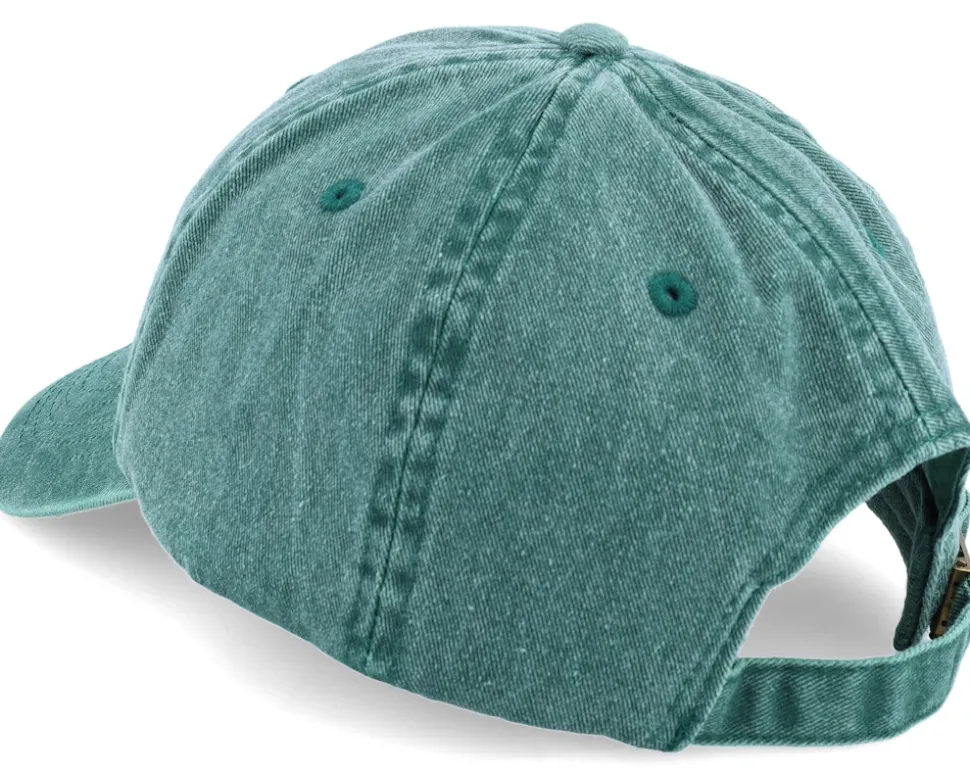 Vintage Washed Bottle Green Dad Cap - Iconic
