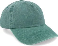 Vintage Washed Bottle Green A-Frame Dad Cap - Beechfield
