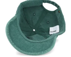 Vintage Washed Bottle Green A-Frame Dad Cap - Beechfield