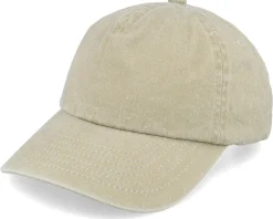 Vintage Washed Bottle Green A-Frame Dad Cap - Beechfield