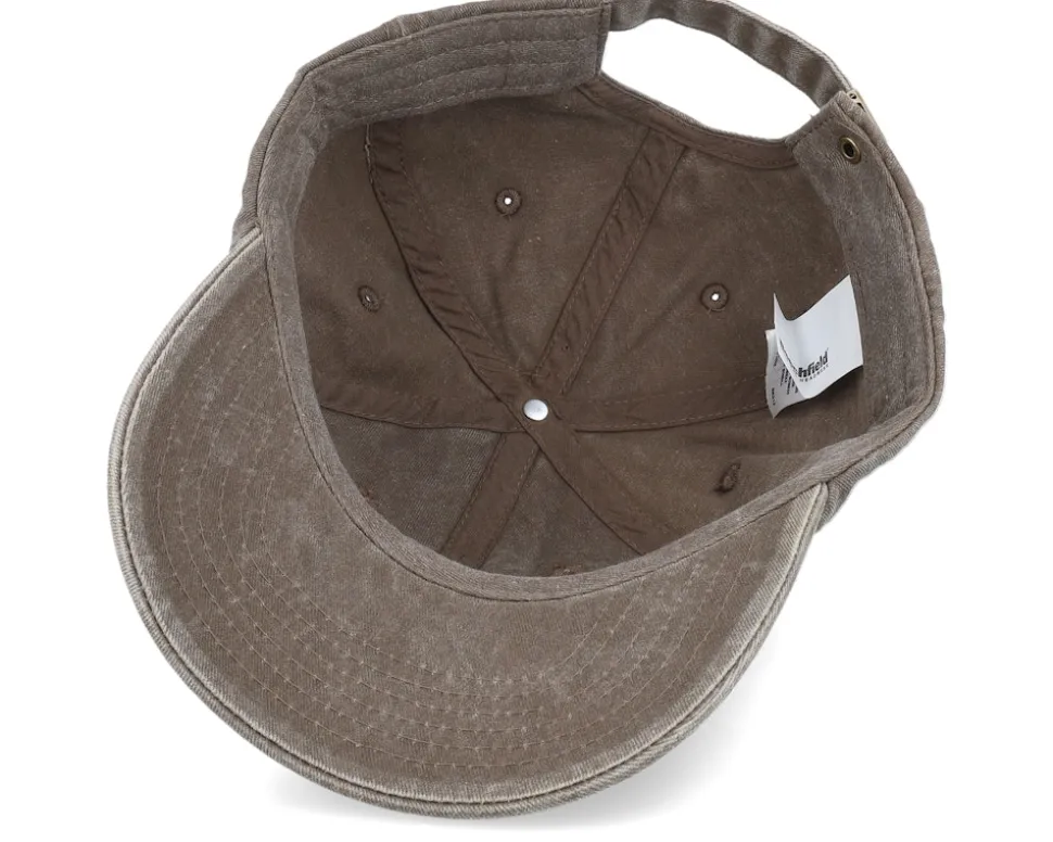Vintage Washed Brown Dad Cap - Beechfield