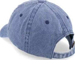 Vintage Washed Denim Blue Dad Cap - Beechfield