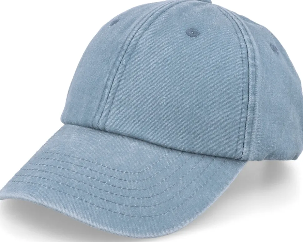 Vintage Washed Denim Blue Dad Cap - Beechfield