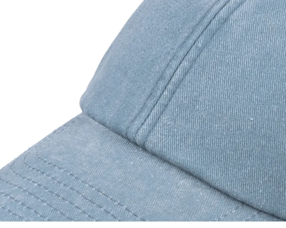 Vintage Washed Denim Light Blue Dad Cap - Beechfield