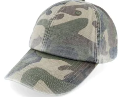 Vintage Washed Jungle Camo Dad Cap - Beechfield