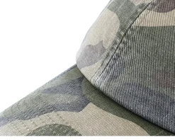 Vintage Washed Jungle Camo Dad Cap - Beechfield