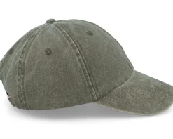 Vintage Washed Olive Dad Cap - Beechfield