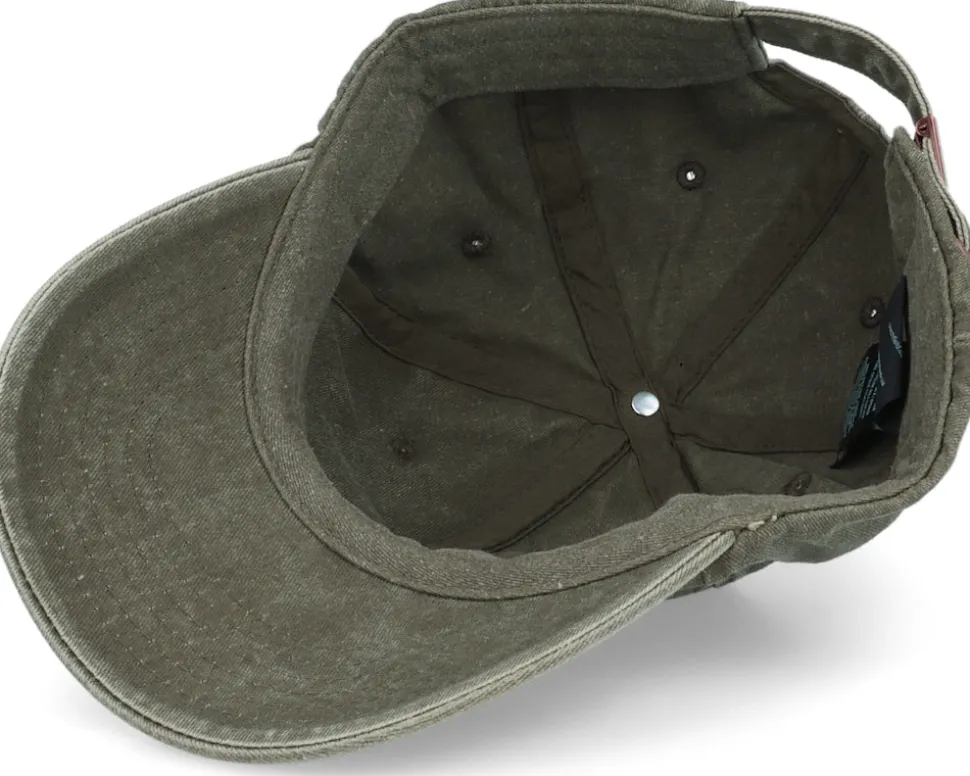 Vintage Washed Olive Dad Cap - Beechfield