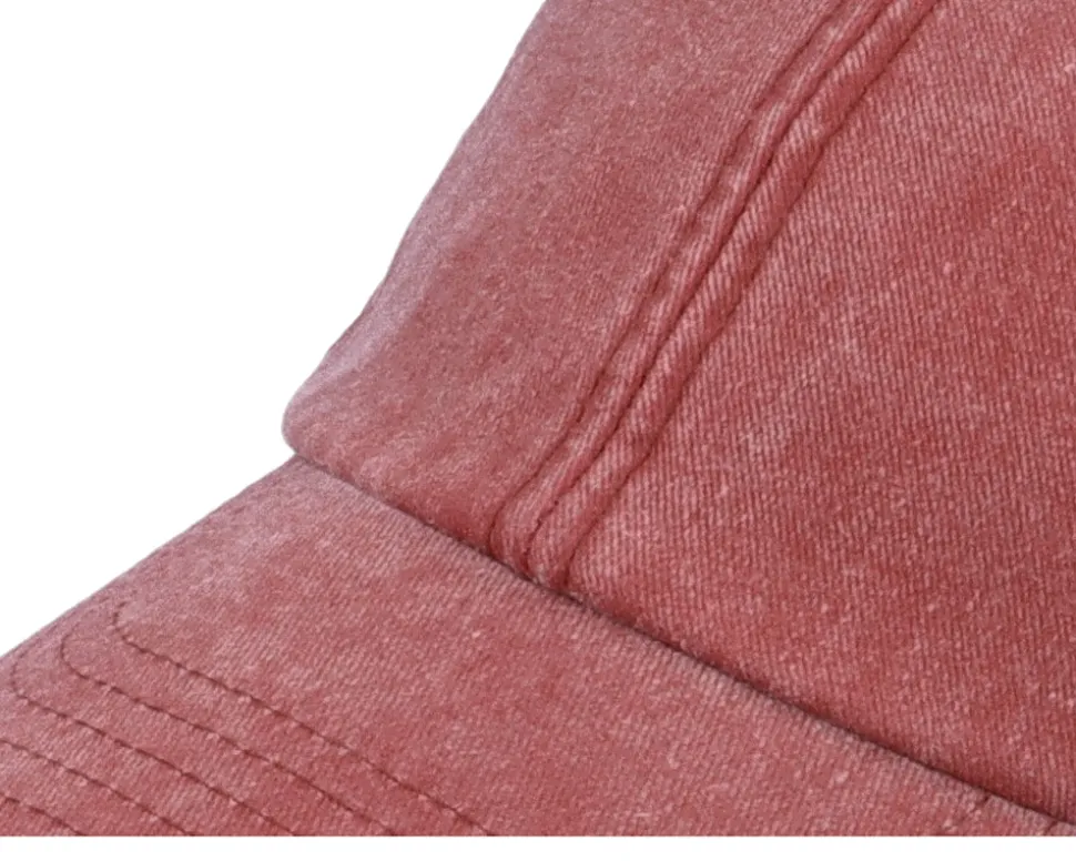 Vintage Washed Red Dad Cap - Beechfield