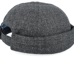 Virgin Wool/Linen Black Docker - Stetson