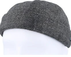 Virgin Wool/Linen Black Docker - Stetson