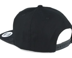Visor Black Camo Snapback - Yupoong