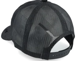 Vitruvian Man Patch Velvet Black Trucker - Public Domain