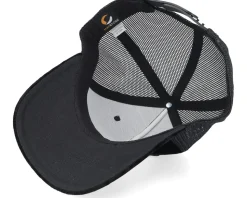 Vitruvian Man Patch Velvet Black Trucker - Public Domain