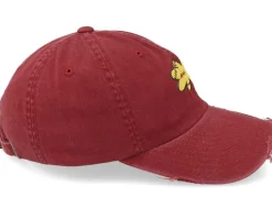 Vodoo Gingerbread Maroon Destroyed Dad Cap - Abducted