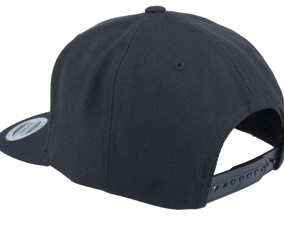 Vulcano Brown Patch Black Snapback - Wild Spirit