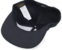 Vulcano Brown Patch Black Snapback - Wild Spirit