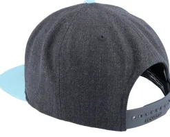 510w Combination Heather Charcoal/Blue Tint Snapback - Richardson