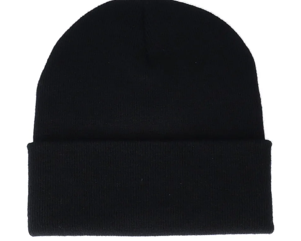 W Letter Patch Black Cuff - Iconic