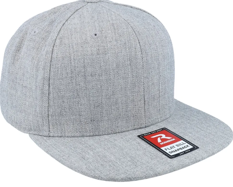 510w Solid Heather Grey Snapback - Richardson