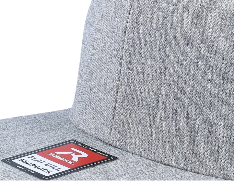510w Solid Heather Grey Snapback - Richardson