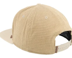 Waffle Corduroy Beige Snapback - Djinns