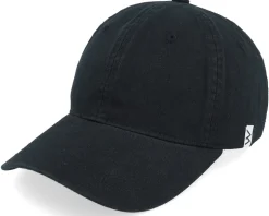 Wai Washed Cotton Black Mom Cap - Wei