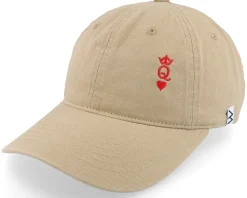 Wai Washed Cotton Khaki Mom Cap - Iconic