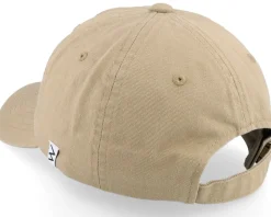 Wai Washed Cotton Khaki Mom Cap - Iconic