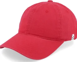 Wai Washed Red Mom Cap - Wei