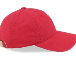 Wai Washed Red Mom Cap - Wei