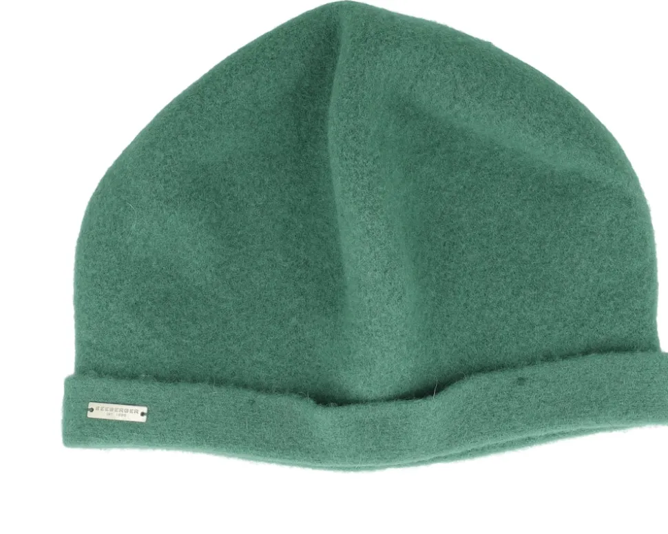 Walk Beret Pine Green Beanie - Seeberger