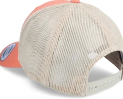 Wanderlust Logo Orange/Khaki Trucker - Wild Spirit