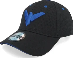 Warner Night Wing Logo Black Adjustable - Difuzed