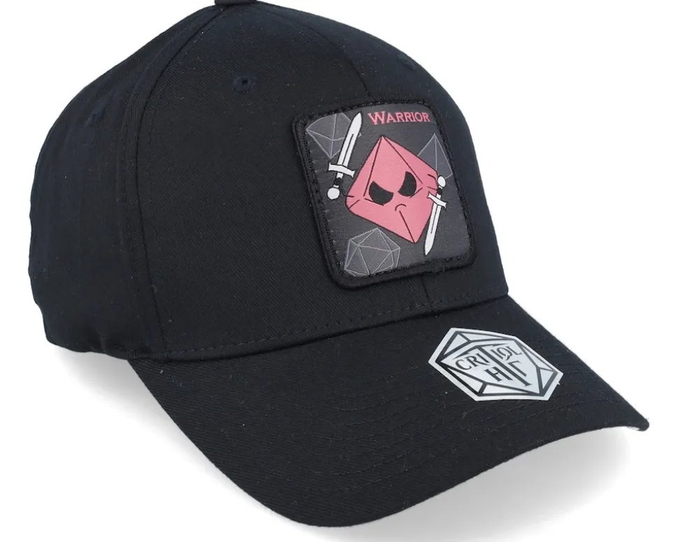 Warrior Box Patch Black Flexfit - Critiql Hit