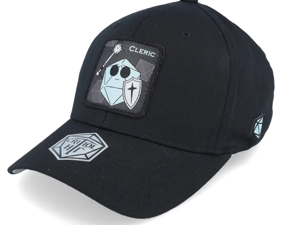 Warrior Box Patch Black Flexfit - Critiql Hit