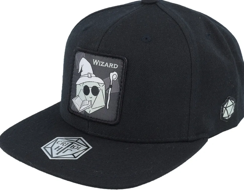 Warrior Box Patch Black Snapback - Critiql Hit