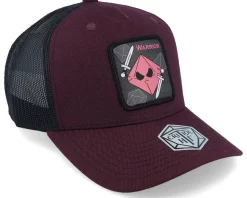 Warrior Box Patch Ducks Plum/Black Trucker - Critiql Hit