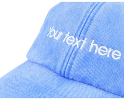 Washed Bottle Green Dad Cap With Embroidery - Beechfield