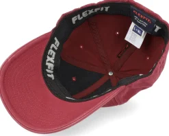 Washed Cotton Dad Cap Maroon Flexfit - Flexfit