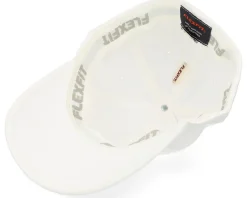Washed Cotton Dad Cap White Flexfit - Flexfit