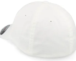Washed Cotton Dad Cap White Flexfit - Flexfit