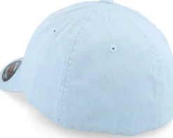 Washed Cotton Light Blue Dad Cap - Flexfit