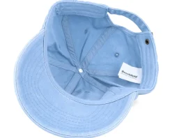 Washed Light Blue Dad Cap With Embroidery - Beechfield