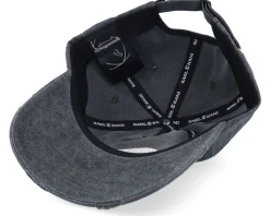 Washed Skull Cap Anthracite Dad Cap - Karl Kani