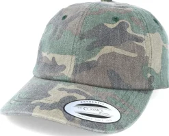 Washed Wood Camo Dad Cap - Yupoong